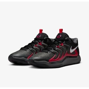 Nike KD 17 Black/Red Men's Basketball Shoes Men’s Size 10.5 NEW FJ9487-001